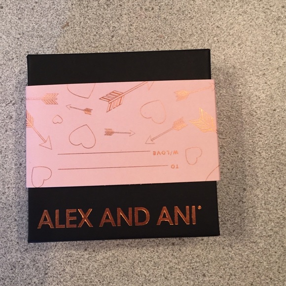 New never worn Alex and Ani love bracket