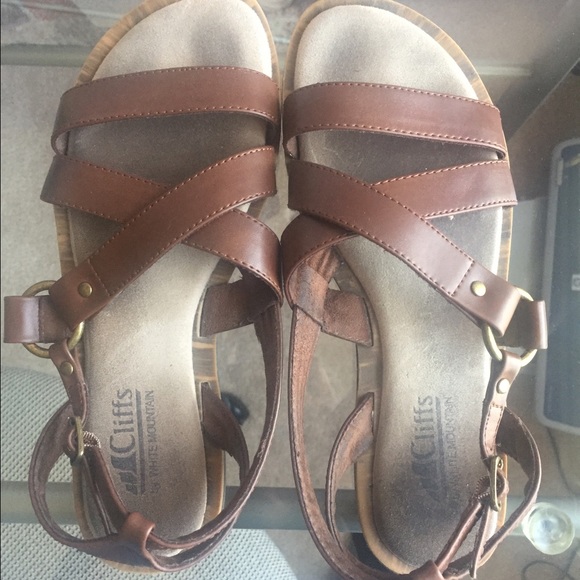 Brown Strap Sandals