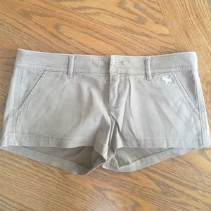 Tan shorts size 0
