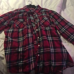 aeropostle flannel shirt
