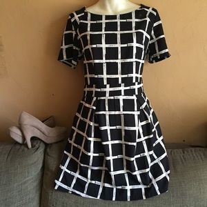 ASOS grid dress