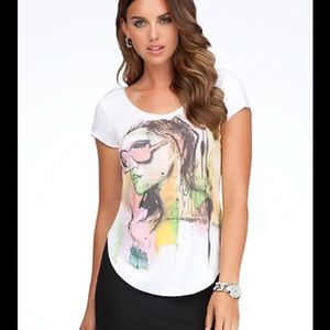 Bebe graphic T-shirt - NWOT Bebe graphic T-shirt - NWOT