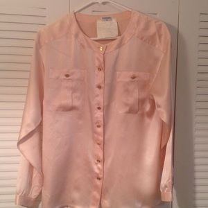Vintage CHANEL Silk Blouse