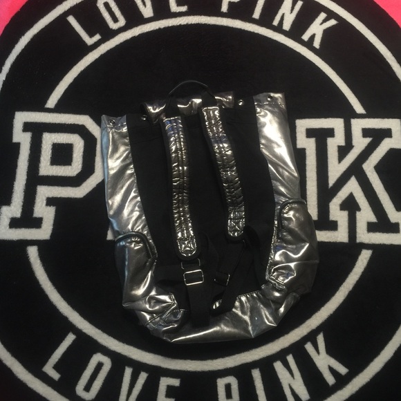 Full sz VS PINK metallic backpack main image 3