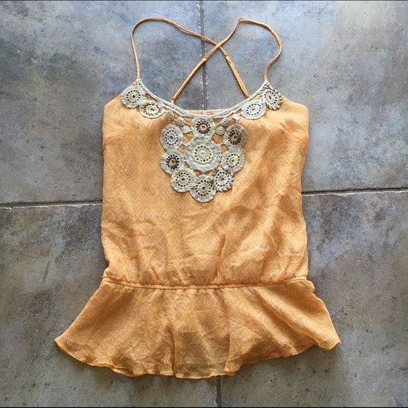 FP peplum top