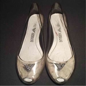 Emporio Armani Ballet gel shoes size 39