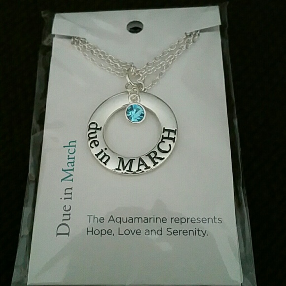 Due in March Necklace