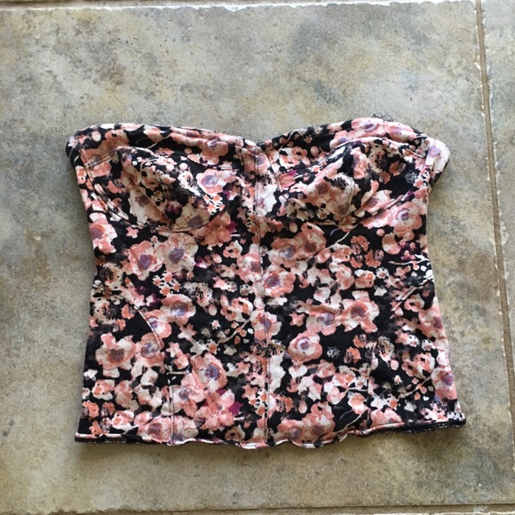 Floral crop top