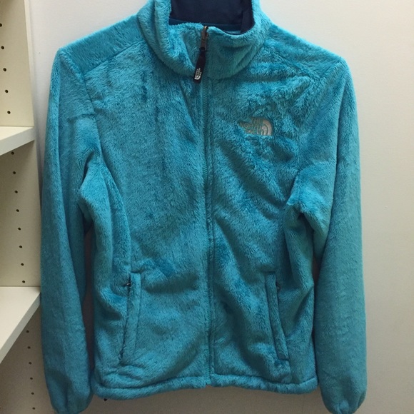 North Face fuzzy jacket