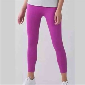 Lululemon Zone In Tight Ultra Violet size 4