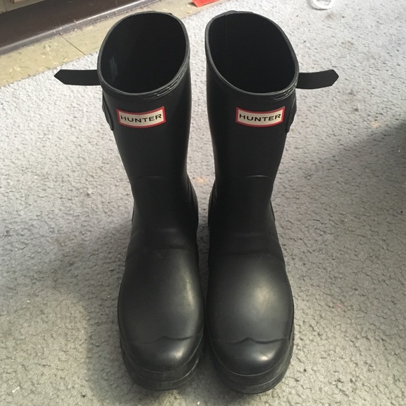 Hunter rain boots