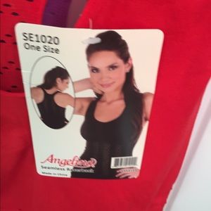 Angelina workout tops...pair red and purple