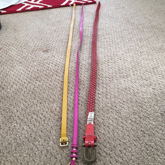 MOVING SALE!😍Gap & Jcrew colorful Belt bundle!!❤️ - Picture 3 of 4