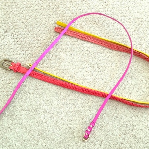 MOVING SALE!😍Gap & Jcrew colorful Belt bundle!!❤️ - Picture 2 of 4
