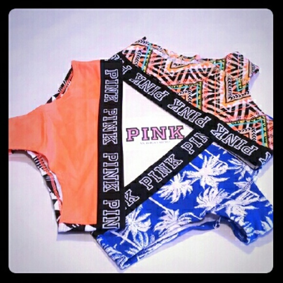 VICTORIA'S SECRET PINK LOGO CHEEKSTER PANTY