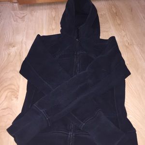Black Lululemon scuba hoodie