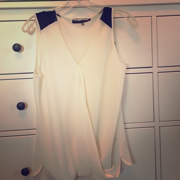 White dressy tank top