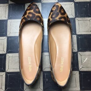 Nine West Speakup Leopard Ballet Flat