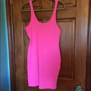 Victoria's Secret PINK neon stretchy tank dress