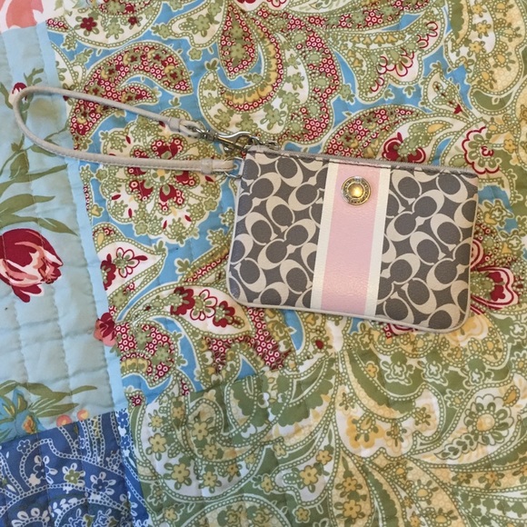 Coach wristlet