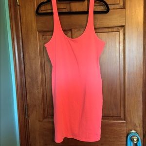 Victoria's Secret PINK neon stretchy tank dress