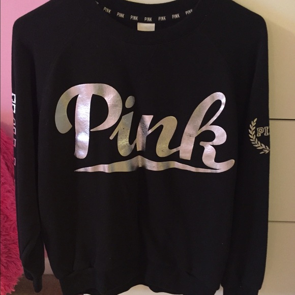 Victoria's Secret PINK Black Long Sleeve