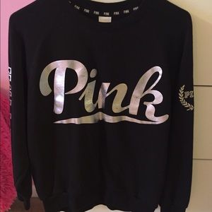 Victoria's Secret PINK Black Long Sleeve
