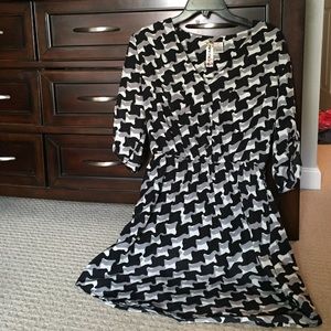 Mimi Chica tunic/dress with 3/4 sleeve.