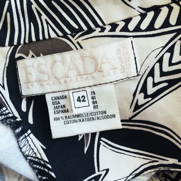 Tropical print Escada Dress - Picture 2 of 4