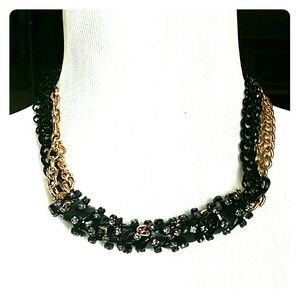 Black & Gold Necklace