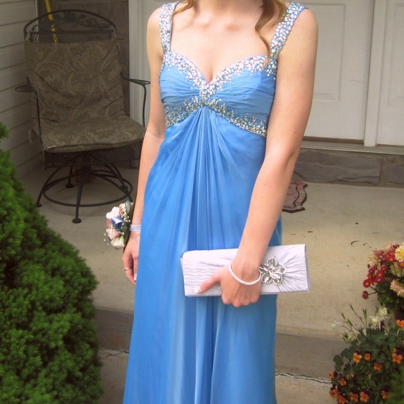 Blue Prom Dress