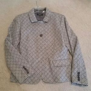 Talbots wool blend suit blazer