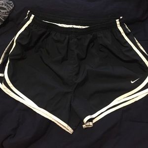 Navy blue Nike tempo shorts