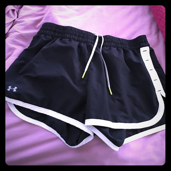 Black Under Armor athletic shorts