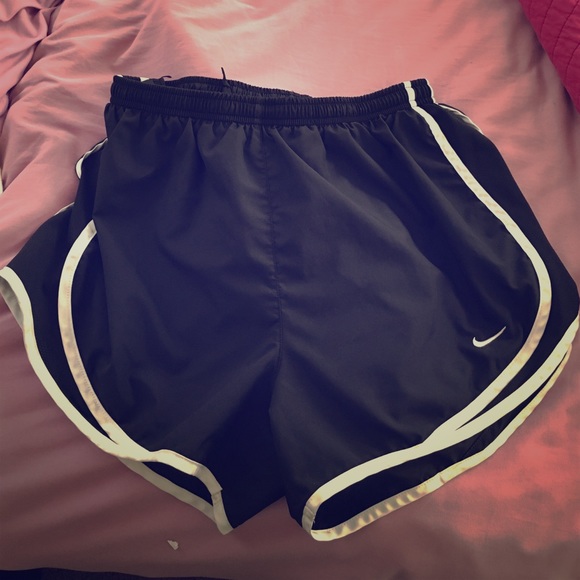 Nike black running shorts