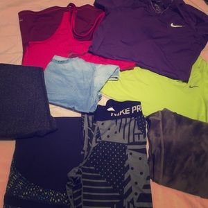 BUNDLE of gym clothes