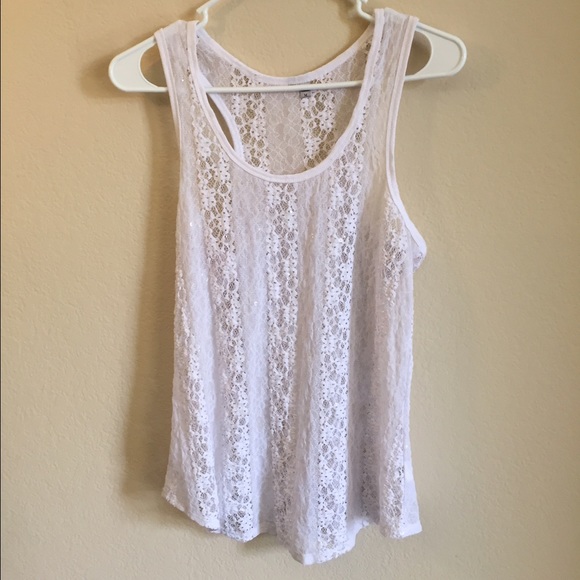 BKE lace tank