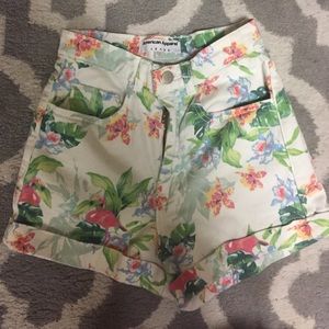 ON HOLD American Apparel high-waisted shorts