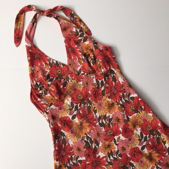 LOFT Dresses & Skirts - LOFT Floral Print Halter Dress