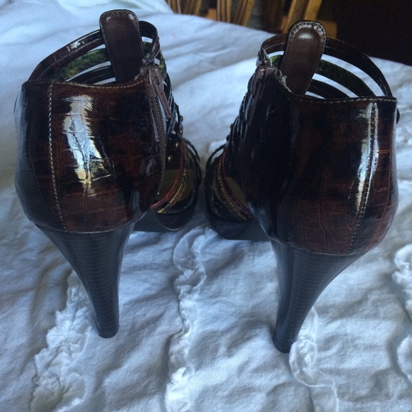 Madden Girl Gladiator patent heels - Picture 3 of 4