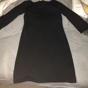 black old navy dress