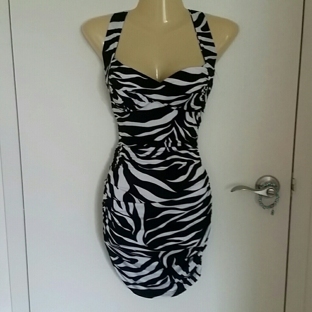 Zebra print Dress