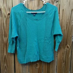 American Eagle teal sweater