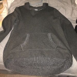 knit sweatshirt
