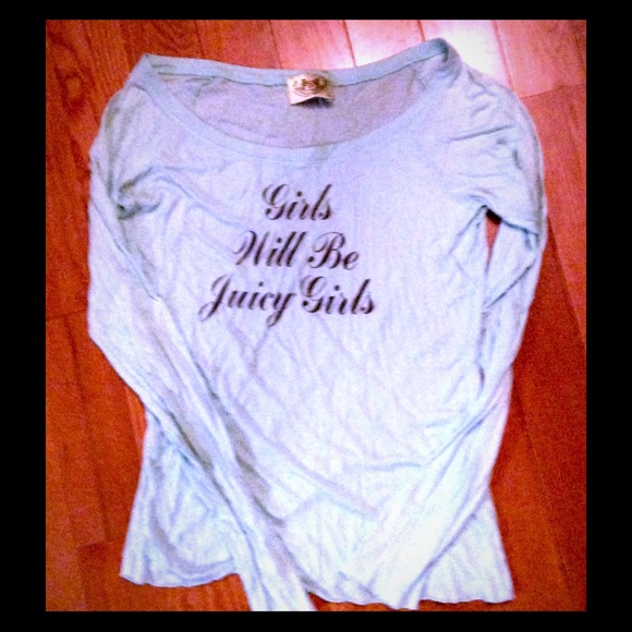 Juicy Couture Longsleeve Slub Tee - Picture 1 of 4