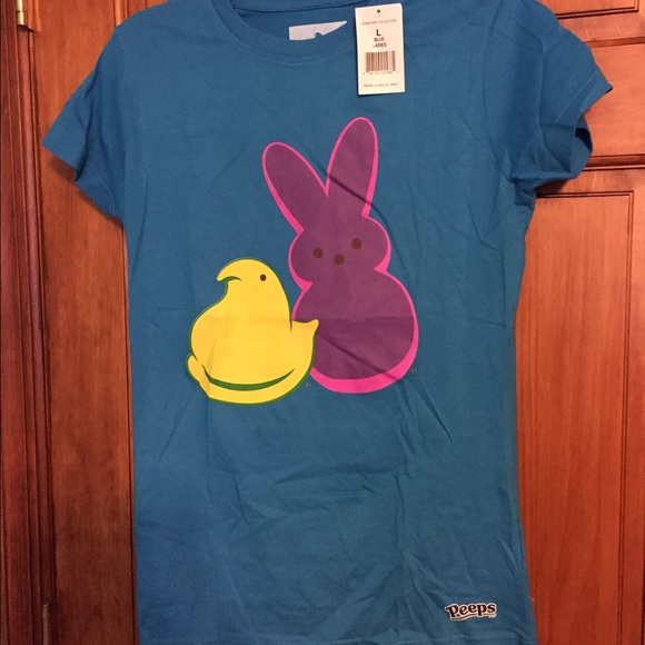 Just Born, inc. PEEPS ladies/juniors tee shirt