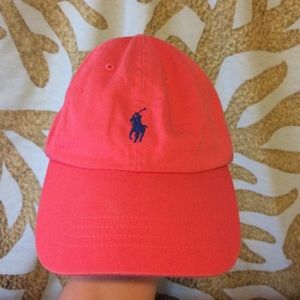 Dark Coral Polo Ralph Lauren Hat