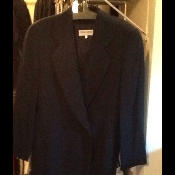 Giorgio Armani sz 38 Black Blazer - Picture 1 of 3