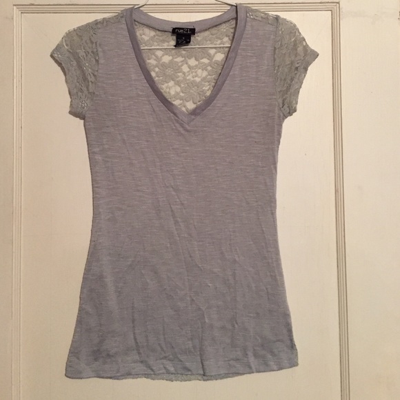 Lace Back Top!