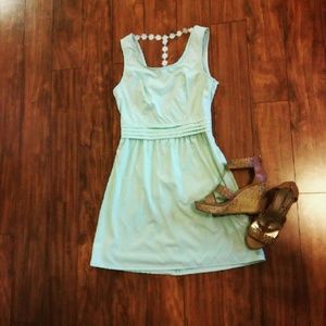 Cute mint green dress